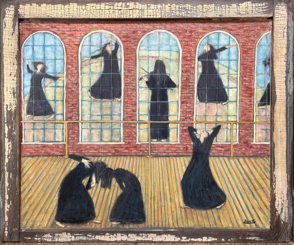 Dance Studio painting