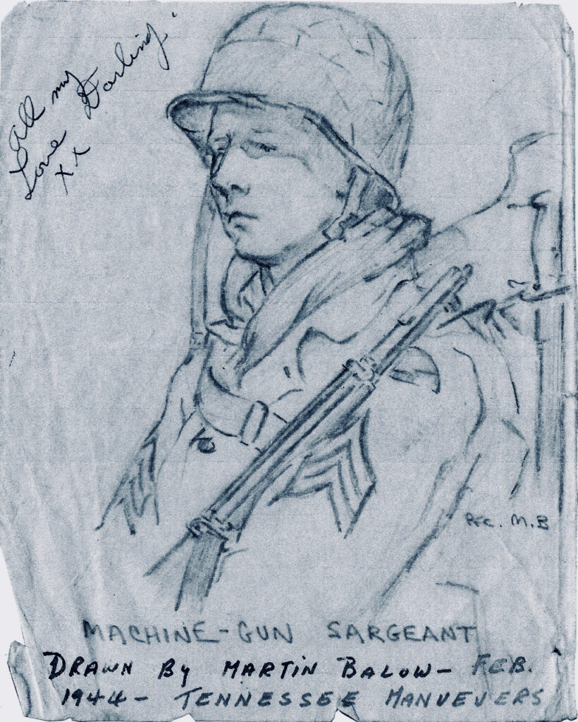 drawing of Sgt. Robert Grant